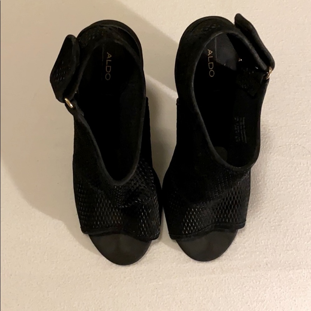 Aldo Heel Strap Mules